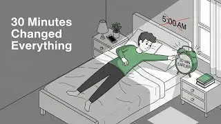 I Fixed My Life by Waking Up 30 Minutes ⌚ Earlier (Not 5 AM❌)