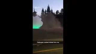 Helicopter Crash on Sacramento Highway Leaves Multiple Injured