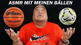 ASMR mit meinen B&auml;llen 🏀⚾ &ndash; Entspannendes Klopfen und Kratzen!