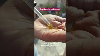 Control Dry Hair with just 5drops after hair wash #ohmyorganics #dryhairsolution #perillaseedoil
