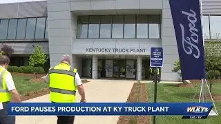 Ford pauses production on some SUVs at Kentucky Truck Plant after supplier fire