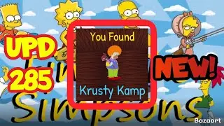 ‼️НОВОЕ ОБНОВЛЕНИЕ 285‼️ Как найти Морфа Красти Кэмпа в игре Find the Simpsons #gamezoneplus #roblox