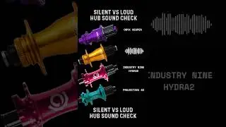 Silent🔇ONYX VESPER vs🔊Chris King R45, Industry Nine Hydra2, Project321 G3 - MTB Hub Sound Comparison