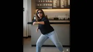 She can dance #dancetrend #klingai #ai #ytviral
