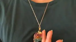 I Bought A Rainbow Healing Stone Necklace From Wish!!! | Wish Tiktok Reviews