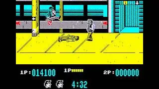 Target; Renegade - Level 1 - ZX Spectrum - Imagine Software (1988)