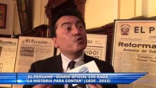 DIARIO EL PERUANO 190 A&Ntilde;OS