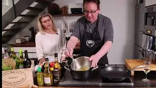 Cook-a-long med Jens Linder och Lotta Lid&eacute;n