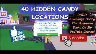 40 Hidden Candy Locations in Adopt me NINJADUECE