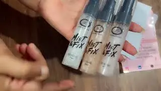 Fashion colour mist and fix#skincare #latestinbeautylineupproducts