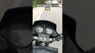 Shine 125cc ka top speed dekho... #automobile #shine #top #speed #trending #youtubeshorts