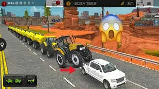 Insane Tractor Strength Test 💪 | Farming Simulator Realistic Gameplay FS 18 game play