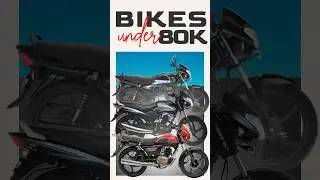 3 Best Bikes Under ₹80k in India 2025 🏍️💸😨 #top3bikes