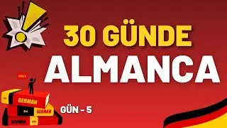 Sadece 10 Fiille Almanca’yı Çöz! | 30 Günlük Seri – GÜN 5