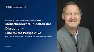 Michael-Krennerich-Ged&auml;chtnisvorlesung 2026 | Prof. Dr. Christina Binder