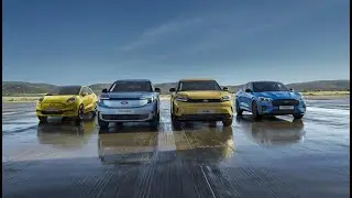 FORD'S EV RANGE: The new all-electric's Puma Gen-E, Capri, Mustang Mach-E, Explorer, Mach-E Rally