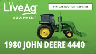 1980 John Deere 4440 Tractor | LiveAg Virtual Equipment Auction Sept. 16