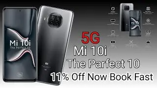 Mi 10i 5G  Midnight Black%2C 8GB RAM%2C 128GB Storage 108MP Quad Camera Snapdragon 750G Process