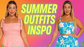 ☀️🩷 SUMMER OUTFITS INSPO | Plus Size style