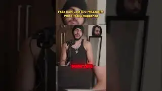 How Faze Rain LOST $70 Million ➖️💲#fazeapex #fameandfortune#shorts