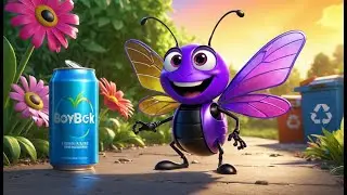 Five Little Bugs in the Bin | Fun Counting Song for Kids | Nursery Rhymes & Kids Songs