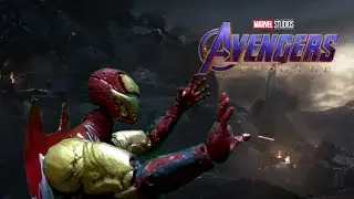 Avengers Endgame: Trinty Vs Thanos -A Marvel Stop Motion Recreation