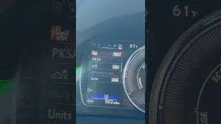 Turning On/Off Blind Spot Monitor on 2023-2025 Lexus ES 350/300h