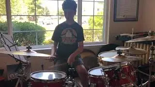 DIY YACM Home Recitals 2020, Jacob M. Performs Drum Solo, Etude Dialogue by Morris Goldenberg