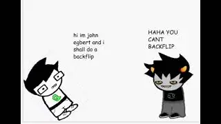 john egbert does a backflip