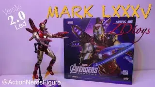 ZD TOYS - IRON MAN MARK 85 vers&atilde;o 2.0 (escala 1/10)