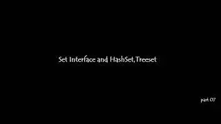 Set Interface in java sinhala