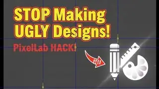 MASTER VISUAL HIERARCHY in PixelLab | Secret to Professional Graphic Design Balance!