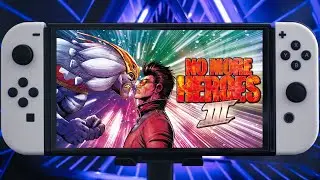 No More Heroes 3 - Switch Oled Handheld Mode Gameplay and Graphics