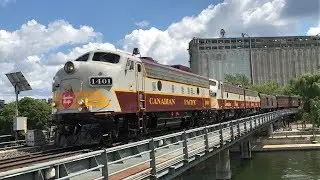 CP Canada 150 train at Montreal, QC