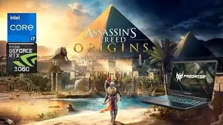 RTX 3060 and i7-11800H | Internal Game Benchmarks | Assassin's Creed Origins