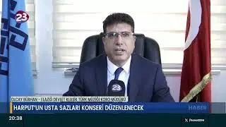 HARPUT&rsquo;UN USTA SAZLARI KONSERİ D&Uuml;ZENLENECEK