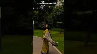 comment saree link 🔗#influencer #fashionstyles #sareelover #sareefashion