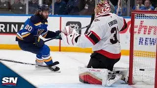 Blues' Brandon Saad Nets Natural Hat Trick For Third Career Three-Goal Game