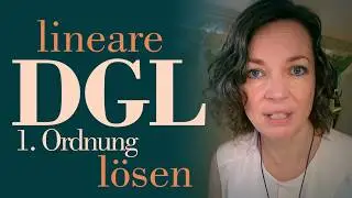 Inhomogene, lineare Differentialgleichungen lösen!