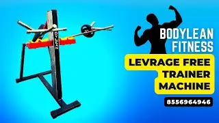 Bodylean Free Weight Leverage Gym Exercise Training Machine | Chest Press | Shrugs | 8556964946.