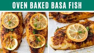 OVEN BAKED BASA FISH I simple, tasty, easy.
