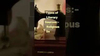 Types of Literary Sources📝 Religious Sources 🙏🏻 Secular Sources🔭 #history  #literarysources
