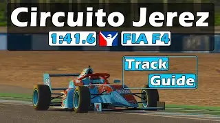 iRacing F4 Circuito de Jerez Track Guide FIXED - 1:41.6 - 2024 Season 1