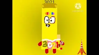 Numberblocks tokyo tower 3,000-3,999
