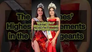 Philippines&rsquo; highest achievements in the big 6 pageants #missuniverse #missworld #missgrand