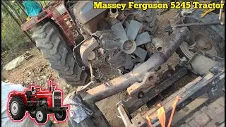 Massey Ferguson 5245 DI tractor hard work problem tractor mechanic #tractor #mechanics #service