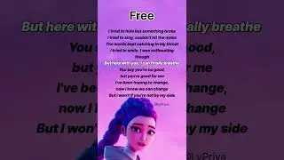 K-pop demon hunter ~Free(Lyrics)#lyrics #free #kpop#demon #hunter#viral #song #shorts#fyp