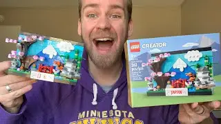 Lego Japan Postcard Set Review!!!