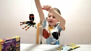 LEGO паук на нитке 🕷 | Собираем Creator 3 в 1 31159 Surprising Spider