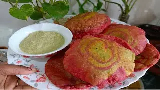 Rainbow poori recipe 🤔ಈ ತರ ಪೂರಿ ರೆಸಿಪಿ ಟ್ರೈ ಮಾಡಿ 
